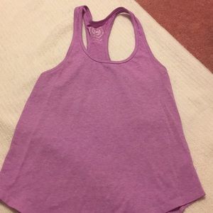 Cute racer back tee, barely worn!